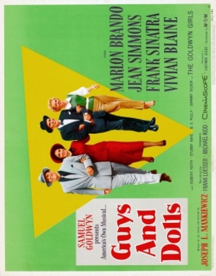Guys and Dolls movie poster (1955) mug