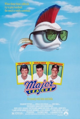Major League movie poster (1989) wooden framed poster