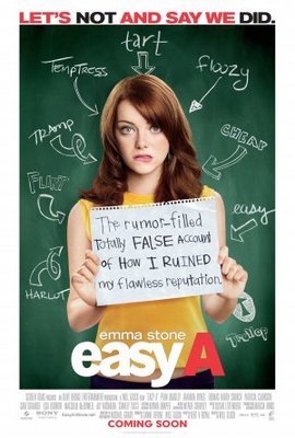 Easy A movie poster (2010) Mouse Pad MOV_5160fb1e
