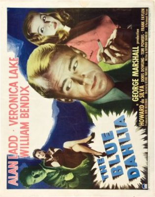 The Blue Dahlia movie poster (1946) t-shirt
