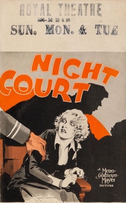Night Court movie poster (1932) Poster MOV_51701727