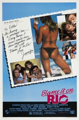 Blame It on Rio movie poster (1984) poster with hanger