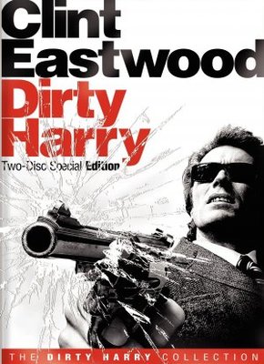 Dirty Harry movie poster (1971) wooden framed poster