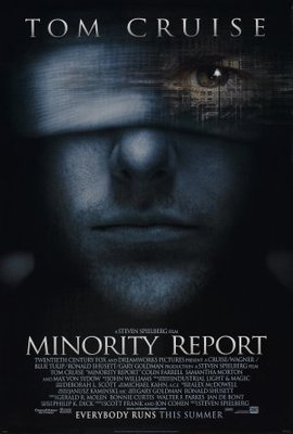 Minority Report movie poster (2002) Mouse Pad MOV_51cc8ecc