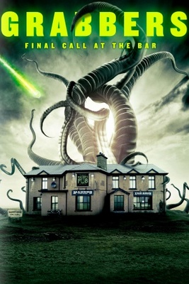 Grabbers movie poster (2012) canvas poster
