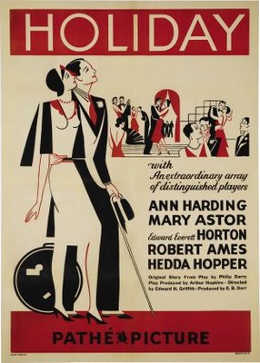 Holiday movie poster (1930) Stickers MOV_51ef4c15