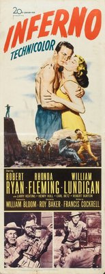 Inferno movie poster (1953) Stickers MOV_51f212e3