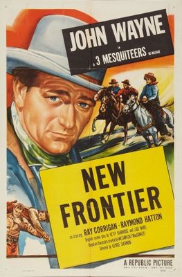 New Frontier movie poster (1939) canvas poster