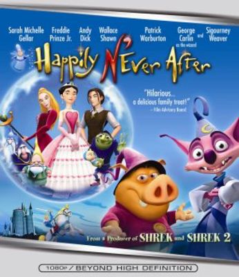 Happily N'Ever After movie poster (2007) poster with hanger