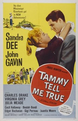 Tammy Tell Me True movie poster (1961) canvas poster