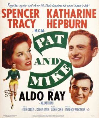 Pat and Mike movie poster (1952) mouse pad