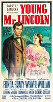 Young Mr. Lincoln movie poster (1939) t-shirt #728914