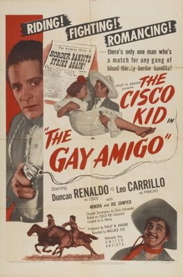The Gay Amigo movie poster (1949) pillow