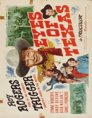 Eyes of Texas movie poster (1948) wood print