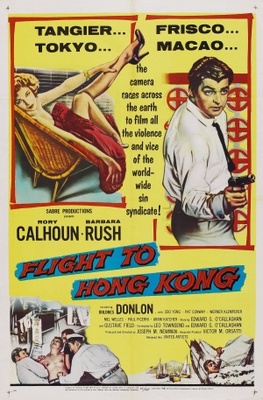 Flight to Hong Kong movie poster (1956) Tank Top