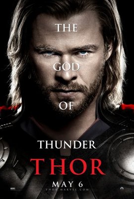 Thor movie poster (2011) Stickers MOV_52554dcb