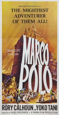Marco Polo movie poster (1961) poster with hanger