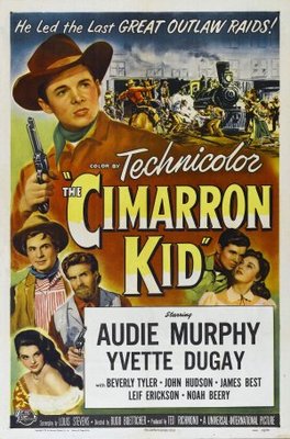 The Cimarron Kid movie poster (1952) wooden framed poster