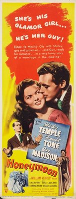 Honeymoon movie poster (1947) mouse pad