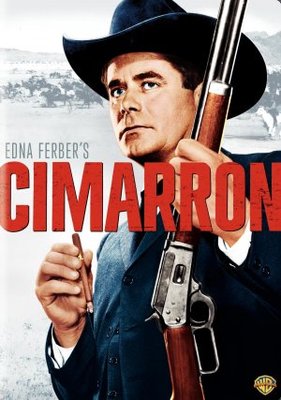 Cimarron movie poster (1960) pillow