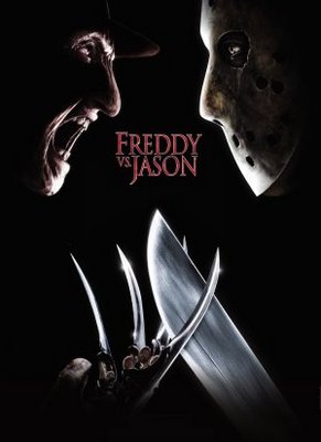Freddy vs. Jason movie poster (2003) wooden framed poster