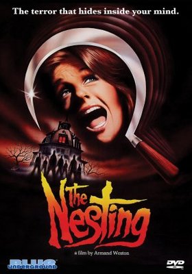 The Nesting movie poster (1981) wood print