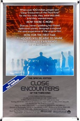 Close Encounters of the Third Kind movie poster (1977) sweatshirt