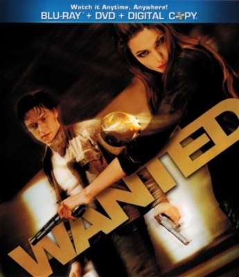 Wanted movie poster (2008) pillow