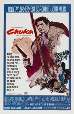 Chuka movie poster (1967) metal framed poster