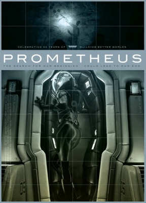 Prometheus movie poster (2012) t-shirt