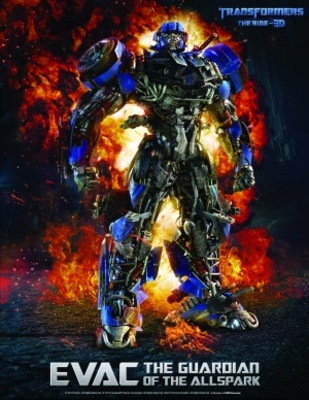 Transformers: The Ride - 3D movie poster (2011) poster with hanger