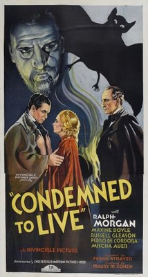 Condemned to Live movie poster (1935) hoodie