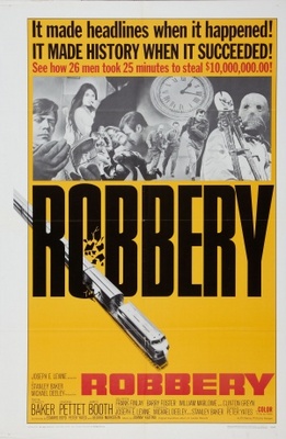 Robbery movie poster (1967) mouse pad