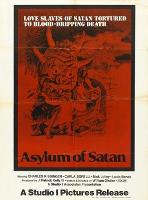 Asylum of Satan movie poster (1975) mouse pad
