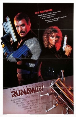 Runaway movie poster (1984) t-shirt