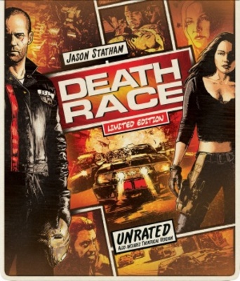 Death Race movie poster (2008) pillow