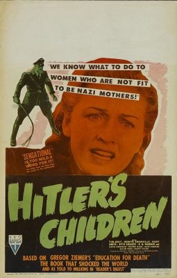 Hitler's Children movie poster (1943) poster with hanger