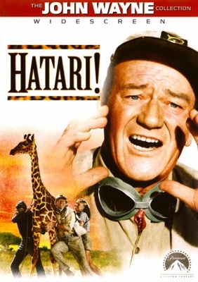 Hatari! movie poster (1962) Stickers MOV_52af997b