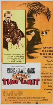 Time Limit movie poster (1957) Stickers MOV_52b83f5f