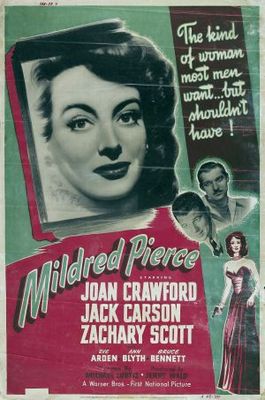 Mildred Pierce movie poster (1945) wooden framed poster