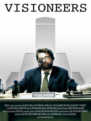 Visioneers movie poster (2008) canvas poster