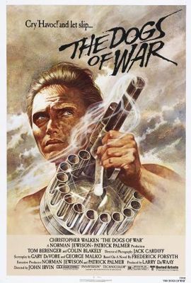 The Dogs of War movie poster (1981) pillow