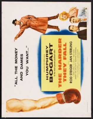 The Harder They Fall movie poster (1956) Stickers MOV_52c599e8