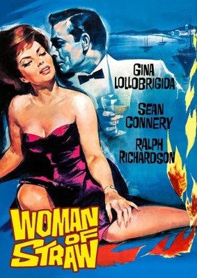 Woman of Straw movie poster (1964) metal framed poster