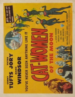 Cat-Women of the Moon movie poster (1953) sweatshirt
