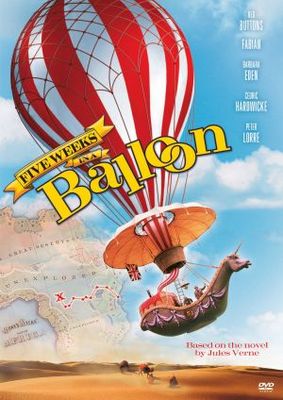 Five Weeks in a Balloon movie poster (1962) hoodie