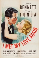 I Met My Love Again movie poster (1938) hoodie #1067939
