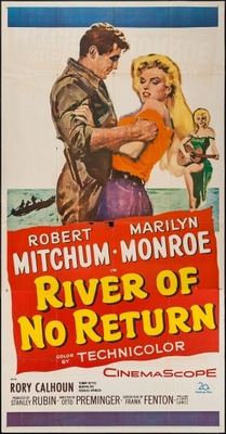 River of No Return movie poster (1954) mouse pad