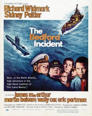 The Bedford Incident movie poster (1965) canvas poster