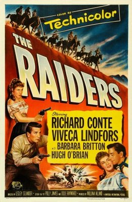 The Raiders movie poster (1952) canvas poster